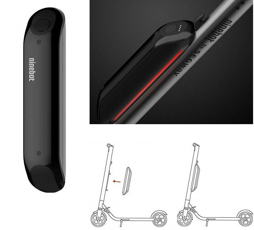Дополнительный аккумулятор Ninebot by Segway для KickScooter ES1, ES2 ...
